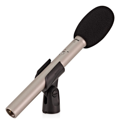 Micrófono Shure De Instrumento Sm81-lc Condensador Color Plateado