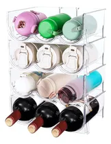 Comprar Organizador Botellas Apilable Estante Soporte Para Botellas