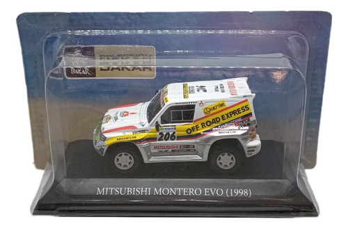 Camioneta Coleccion Dakar Mitsubishi Montero Evo 1998