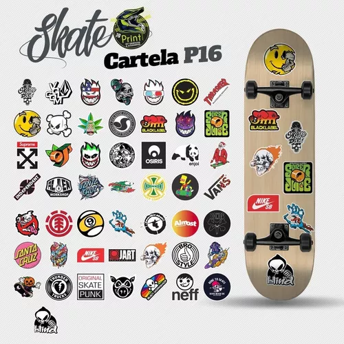 Cartela Com 2 Skatinhos De Dedo E Acessórios Skate Board