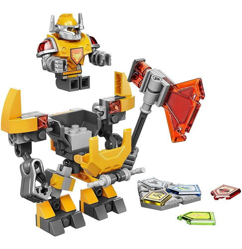 Lego Nexo Caballeros Batalla Traje Axl 70365 Kit De Construc