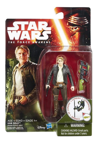 Figura De Ação Negra De Battler De Star Wars Sidekick