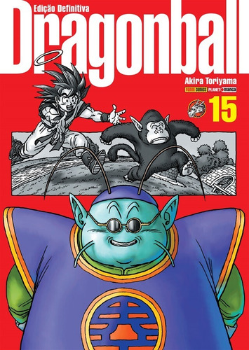 Dragon Ball Edição Definitiva Vol. 15, de Toriyama, Akira. Editora Panini Brasil LTDA, capa dura em português, 2021