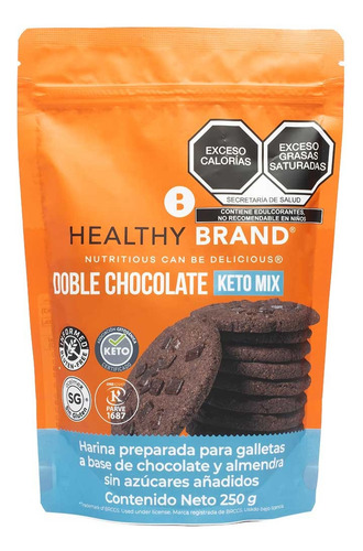 Doble Chocolate Keto Mix | Healthy Brand | 250 G