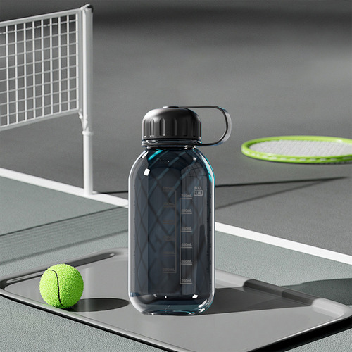 Botella De Agua Deportiva A Prueba De Fugas Con Asa Para Gim