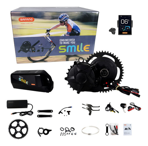 Bafang Kit Conversion Bicicleta Electrica Diy Motor Media Ah