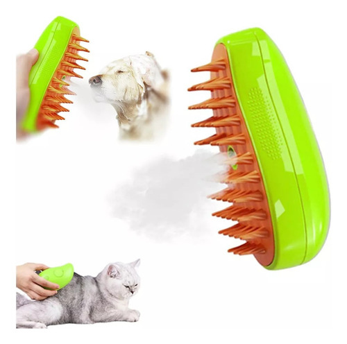 Ee 2 Piezas Cepillo Vapor 3 En 1 Para Pomeranian