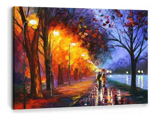 Cuadros Abstractos Tipo Oleo En Lienzo  L. Afremov | 90x140