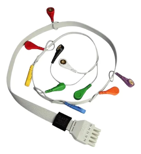 comprar Cable Contec Ecg Ekg De 12 Canales, 10 Cables, Tlc 5000