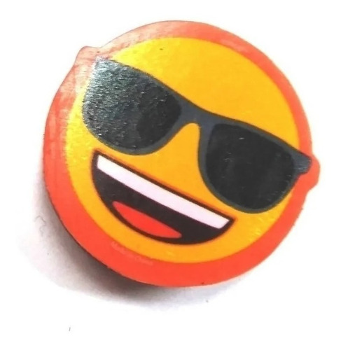 Goma De Borrar Lápiz Troquelada Emoji Original Cresko X 2