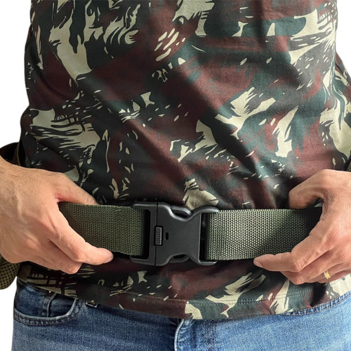 Barrigueira Para Mochila Operacional Cor Verde