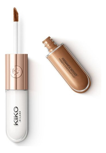 Prebase y corrector de ojos Kiko Milano 2 en 1 con tono bronceado