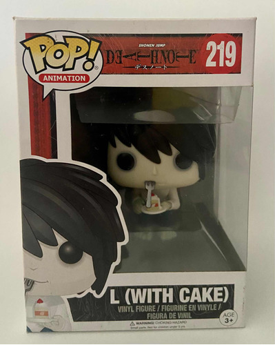 Funko Pop! L Death Note Vaulted (with Cake)