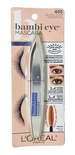 Pestañina Bambi Eye Loreal Waterproof - mL a $10018