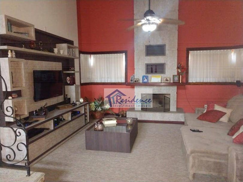Chácara Com 4 Dormitórios À Venda, 2450 M² Por R$ 2.200.000,00 - Colinas Do Mosteiro De Itaici - Indaiatuba/sp - Ch0058