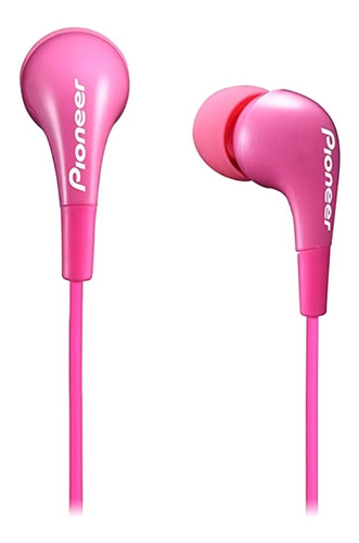 Audífono Pioneer Se-cl502-p In Ear Alta Calidad Rosado