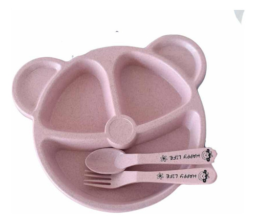 Juego De Vajilla De Alimentación Sin Bpa Para Bebé