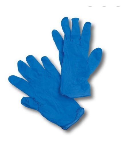 Guante Nitrilo Azul Talla M Por 100 Unidades