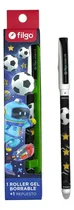 Comprar Pack X 3 Lapiceras Roller Gel Borrable Filgo + 3 Repuestos Tinta Azul Exterior Fantasia Varon