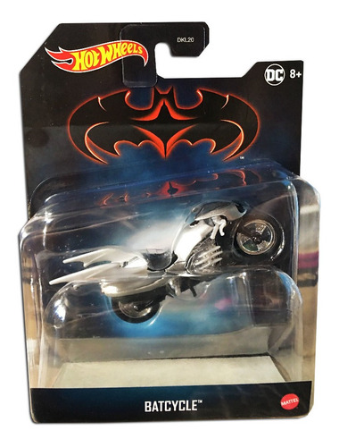 Hot Wheels Batman Veiculo Batcycle Mattel Dkl20