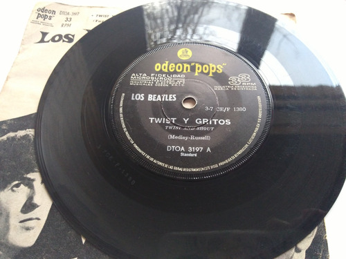 Los Beatles - Twist Y Gritos Simple 7 (Usado)