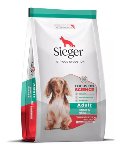 Alimento Para Perros Sieger Adult Mini And Small 3 Kg