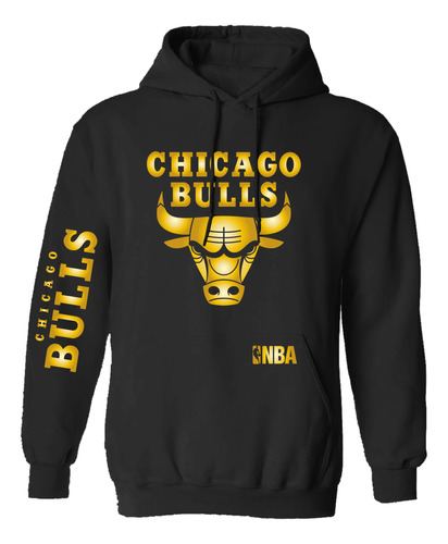 Sudadera Modelo Chicago Bulls Gold Edition