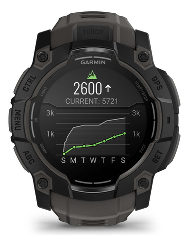 Garmin Reloj Instinct 3, 50 Mm Amoled, Negro