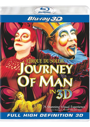 Jousrney Of Man Pelicula Blu-ray 3d Original