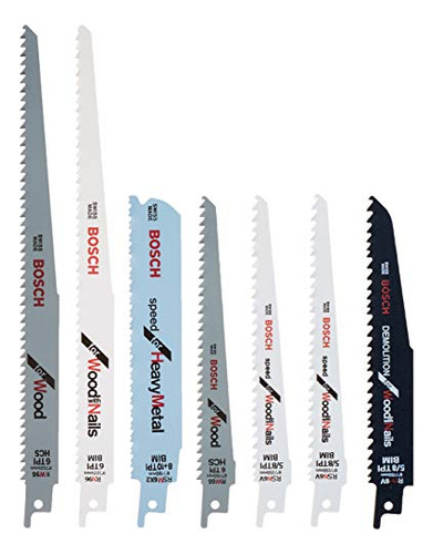 Juego De Hojas De Sierra De Sable Bosch Rap7pk
