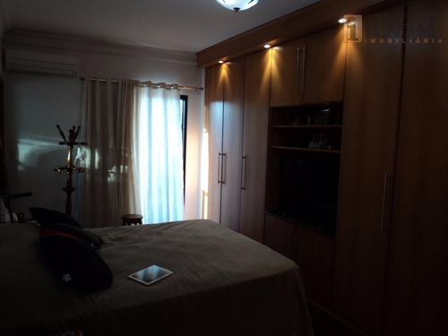 Imagem 6 de 30 de Cobertura À Venda, 301 M² Por R$ 1.950.000,00 - Gonzaga - Santos/sp - Co0025