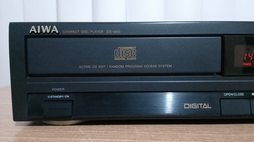 Aiwa Cd Player Dx-m51h ( Sony Yamaha Onkyo Pioneer Fisher) Gris Oscuro (Usado)