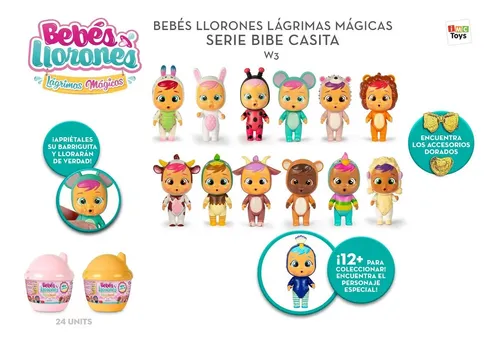 Bebe lloron mariquita mini hotsell