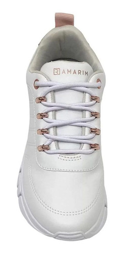 Imagem 4 de 6 de Tênis Feminino Ramarim Dad Chunky Sneaker 2180103 Rosa