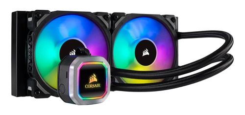 Enfriamiento Liquido Cpu Corsair Negro H100i Plat Rgb 240mm (Reacondicionado)