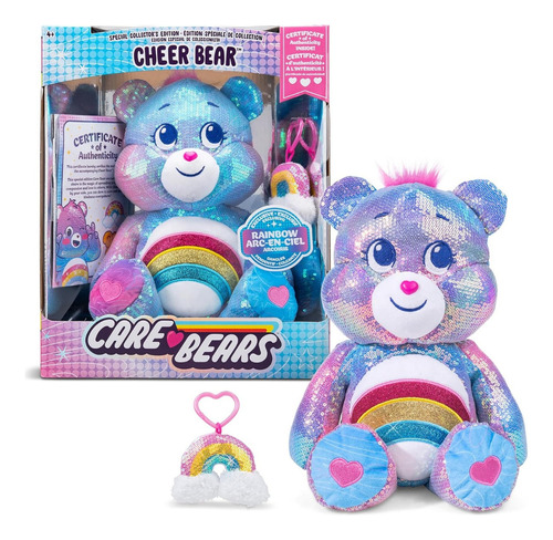 Care Bears Peluche De Lentejuelas 14 Pulgadas