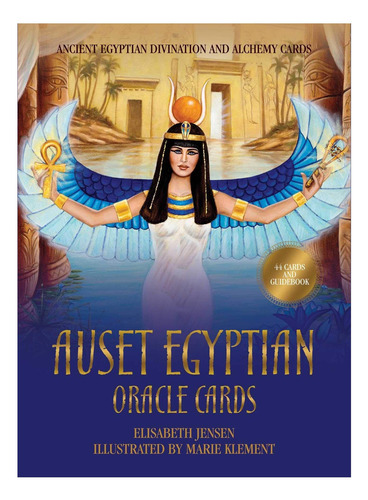 Libro: Auset Egyptian Oracle Cards: Ancient Egyptian Divinat