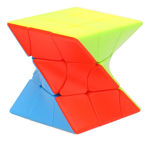 Cubo Rubik 3x3 Torcido Twist Espiral Magic Cube Reto Mental