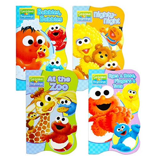 Libros De Tablero De Principios De Sesame Street - Set De Cu