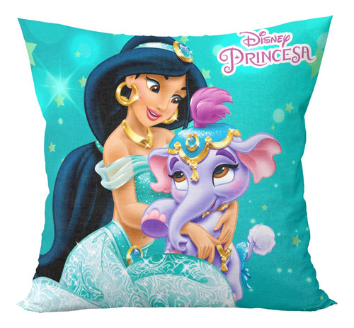 Almohadones Princesa Aladin 30x30cm Personalizables |