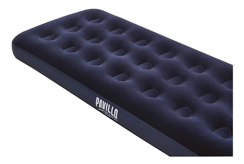 Colchon Inflable Individual Pavillo Modelo 67000 Color Azul