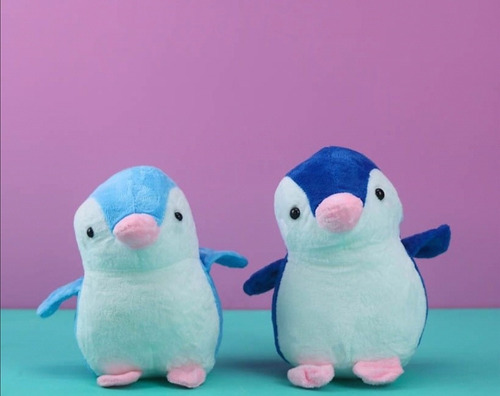 Peluche Pingüinos Colores Suave Olor Precio X Unidad #234