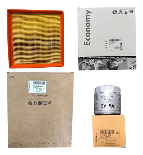 Kit De Filtros De Aceite + Aire + Habitáculo Para Polo 2018