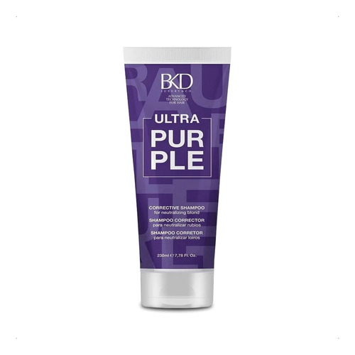 Bkd Ultra Purple Shampoo Matizador Rubios & Platinos 230ml