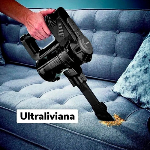 Imagen 12 de 12 de Aspiradora inalámbrica Vertical, De mano Winco W510 gris y negra 220V