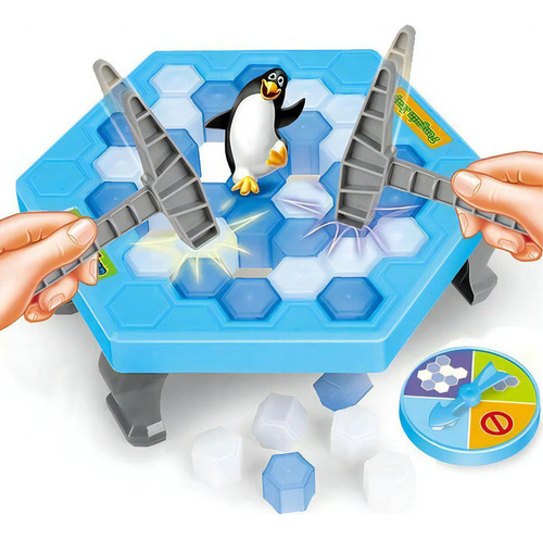 Juguete infantil, juego de pingüinos, rompehielos interactivo, tamaño grande