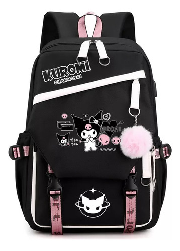 Bonita Mochila Escolar De Hello Kitty Para Grados 3-6