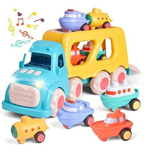Fun Little Toys Vehículo De Juguete Con Motor De Fricción En