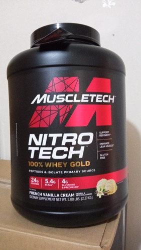 Nitrotech Whey Gold 5.5 Libras 