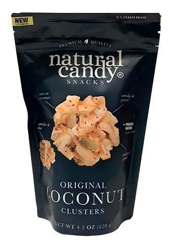 Coconut Cluster Original Natural Candy X120 Grs